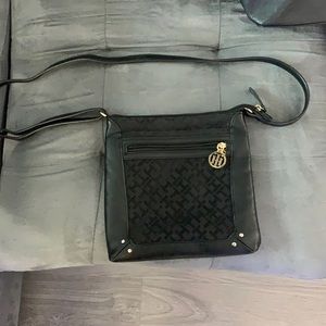 Tommy Hilfiger black crossbody purse